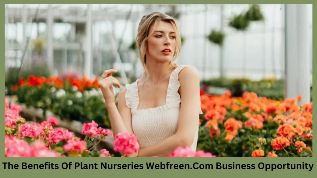 The Benefits Of Plant Nurseries Webfreen.Com Business Opportunity 