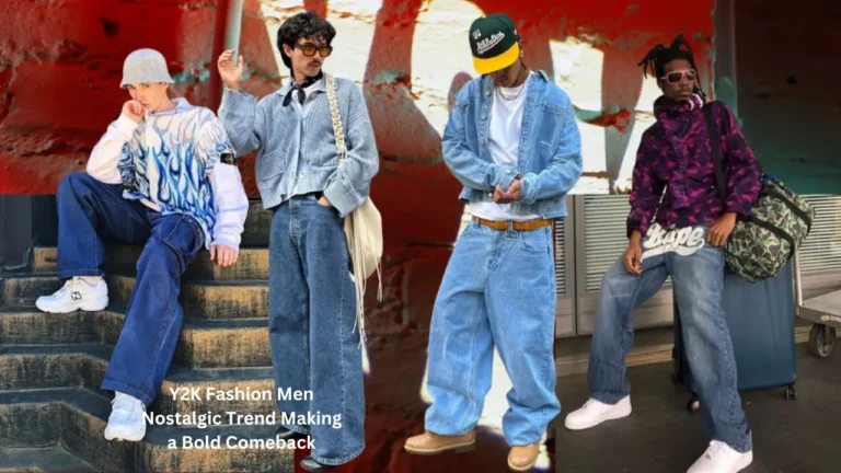 Y2K Fashion Men Nostalgic Trend Making a Bold Comeback