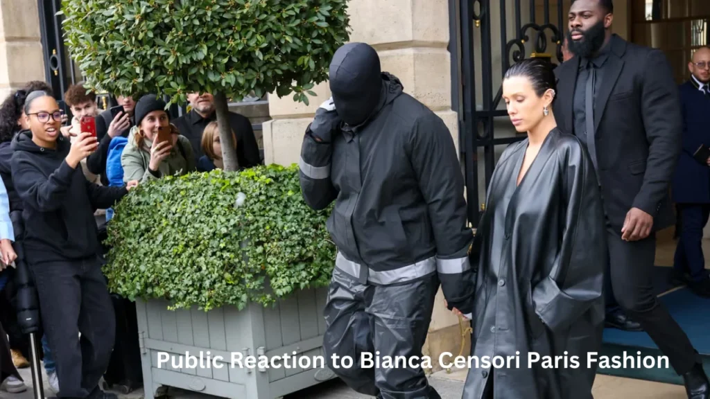 Public Reaction to Bianca Censori Paris Fashion