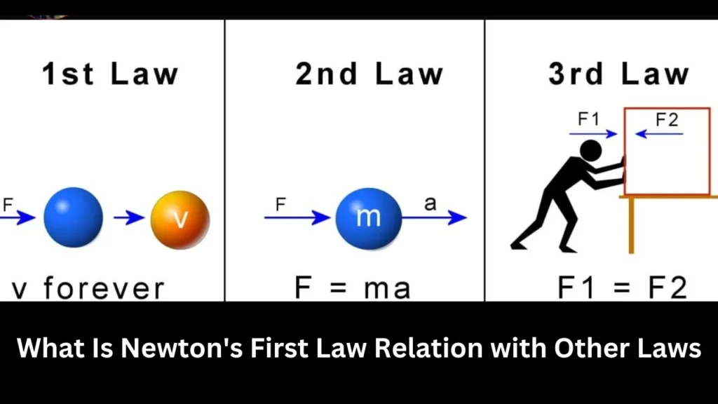 What Is Newton's First Law Relation with Other Laws