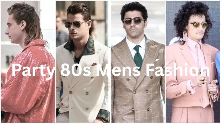 party 80s mens fashion