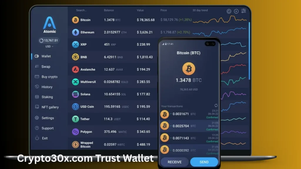 Crypto30x.com Trust Wallet