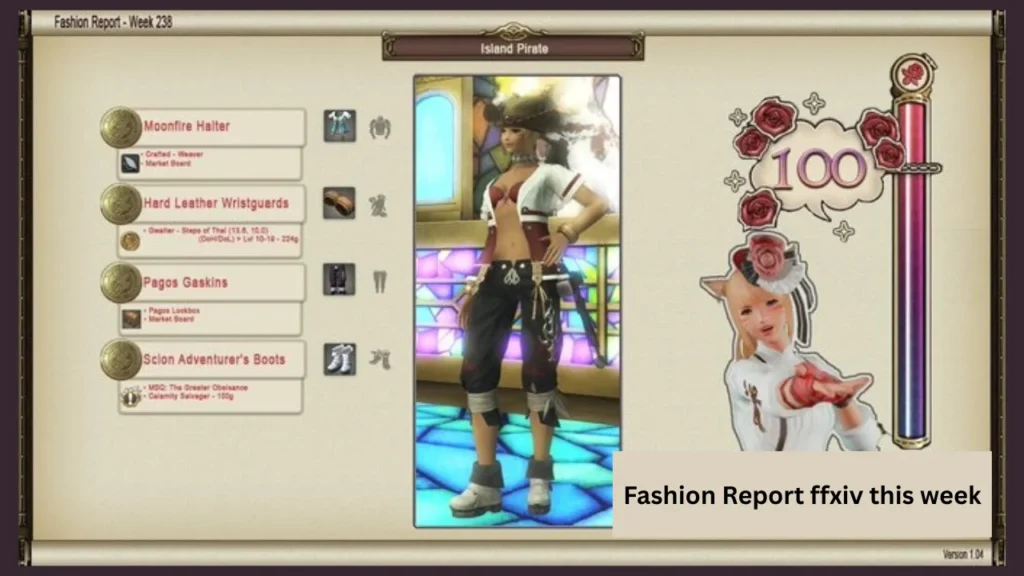 Fashion Report ffxiv this week