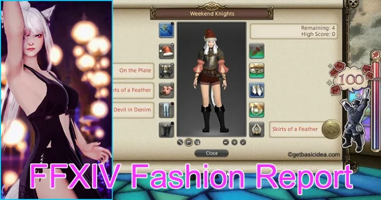 fashion report ffxiv